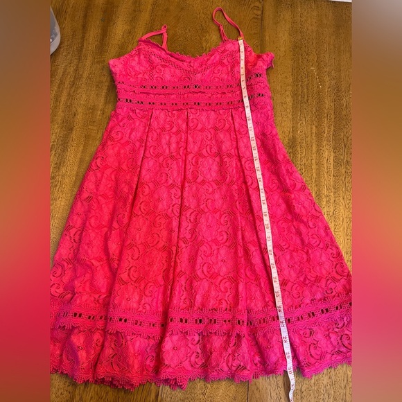 NSR - Napean Sea Rd - Pink lace spaghetti strap sundress - Size M - Picture 13 of 16